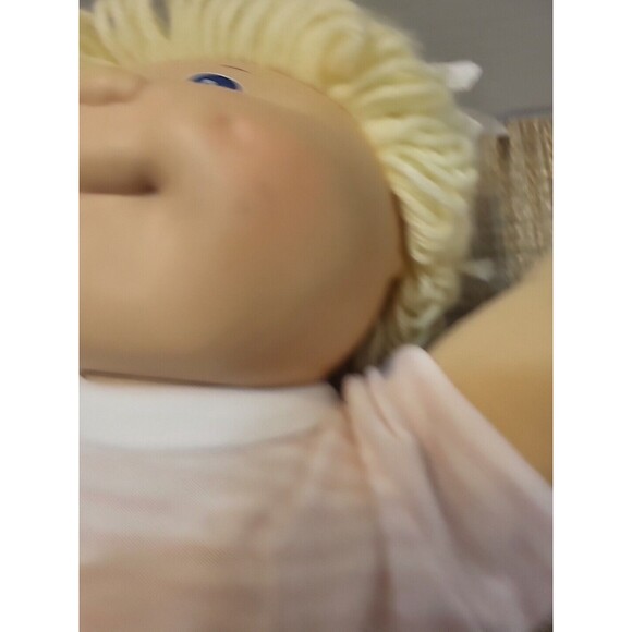 1985 Cabbage Patch Kid/16”/Blond Hair/Blue Eyes/Blue Signature/OAA,Inc/1978,1982 - Picture 10 of 14